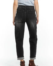Load image into Gallery viewer, 3D Denim Carrot Jean - Washed Black
