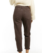 Load image into Gallery viewer, 3D Denim Carrot Jean - Chocolate