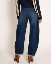 Load image into Gallery viewer, 3D Denim Barrel Jean - Dark Denim