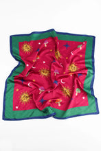 Load image into Gallery viewer, My Doris Mushrooms, Sun, Moon &amp; Stars Scarf