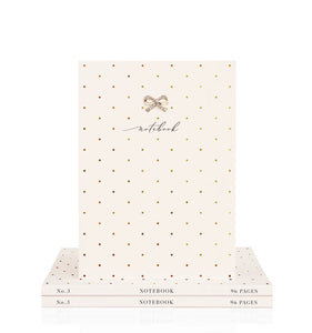Hearts Designs Dotty Notebook