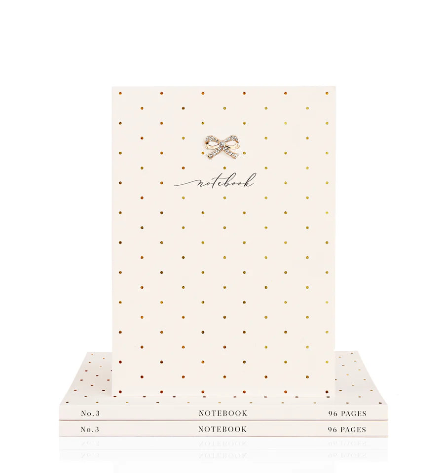 Hearts Designs Dotty Notebook