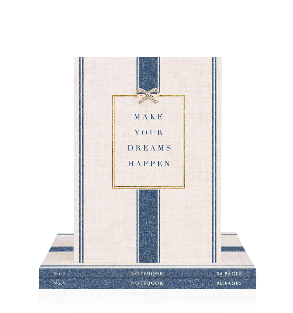 Hearts Designs Make your Dreams Happen Notebook