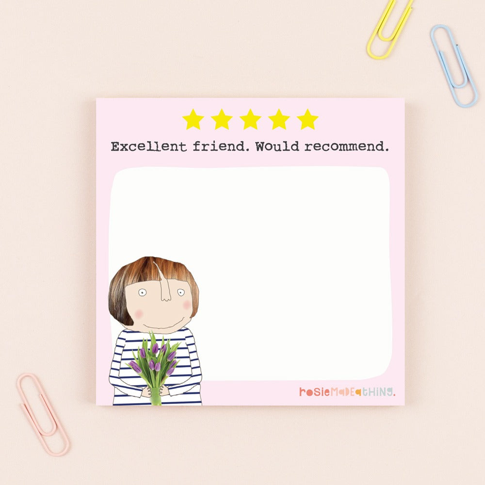 Rosie Made A Thing - Five Star Friend Sticky Jots