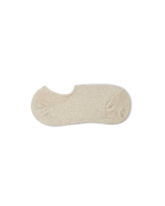 Chalk No Show Sock - 3 Colours, Grey, Oatmeal, White