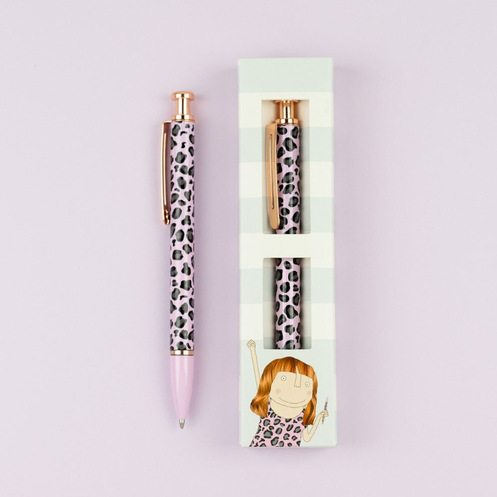 Rosie Made A Thing - Leopardy Pen