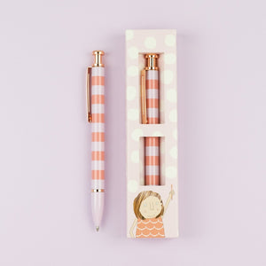Rosie Made A Thing Stripey Pen