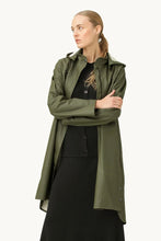 Load image into Gallery viewer, Ilse Jacobsen Raincoat - Army