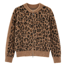 Load image into Gallery viewer, Rino &amp; Pelle Bento Cardigan - Leopard