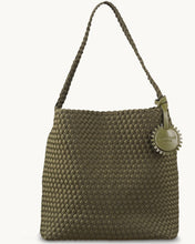 Load image into Gallery viewer, Ilse Jacobsen Woven Tote Bag - Army
