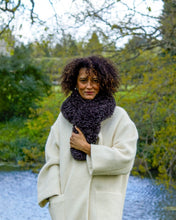 Load image into Gallery viewer, Chalk Curly Scarf - Curly Cocoa