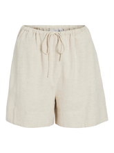 Load image into Gallery viewer, Vila Prisilla Wide Leg Shorts  - Light Natural Melange