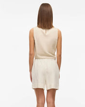 Load image into Gallery viewer, Vila Prisilla Wide Leg Shorts  - Light Natural Melange