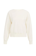 Load image into Gallery viewer, YAYA Batwing Sweater with Seam Detail - Ecru