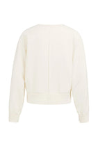 Load image into Gallery viewer, YAYA Batwing Sweater with Seam Detail - Ecru