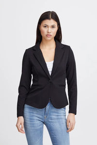 ICHI Kate Blazer - Black