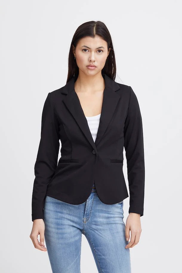 ICHI Kate Blazer - Black