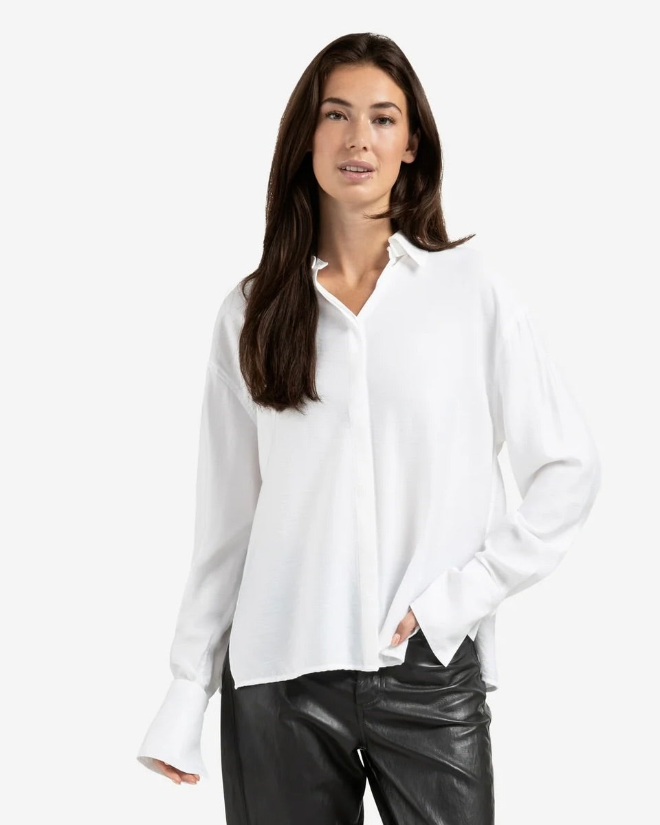 YAYA Blouse with removable collar & Cuffs