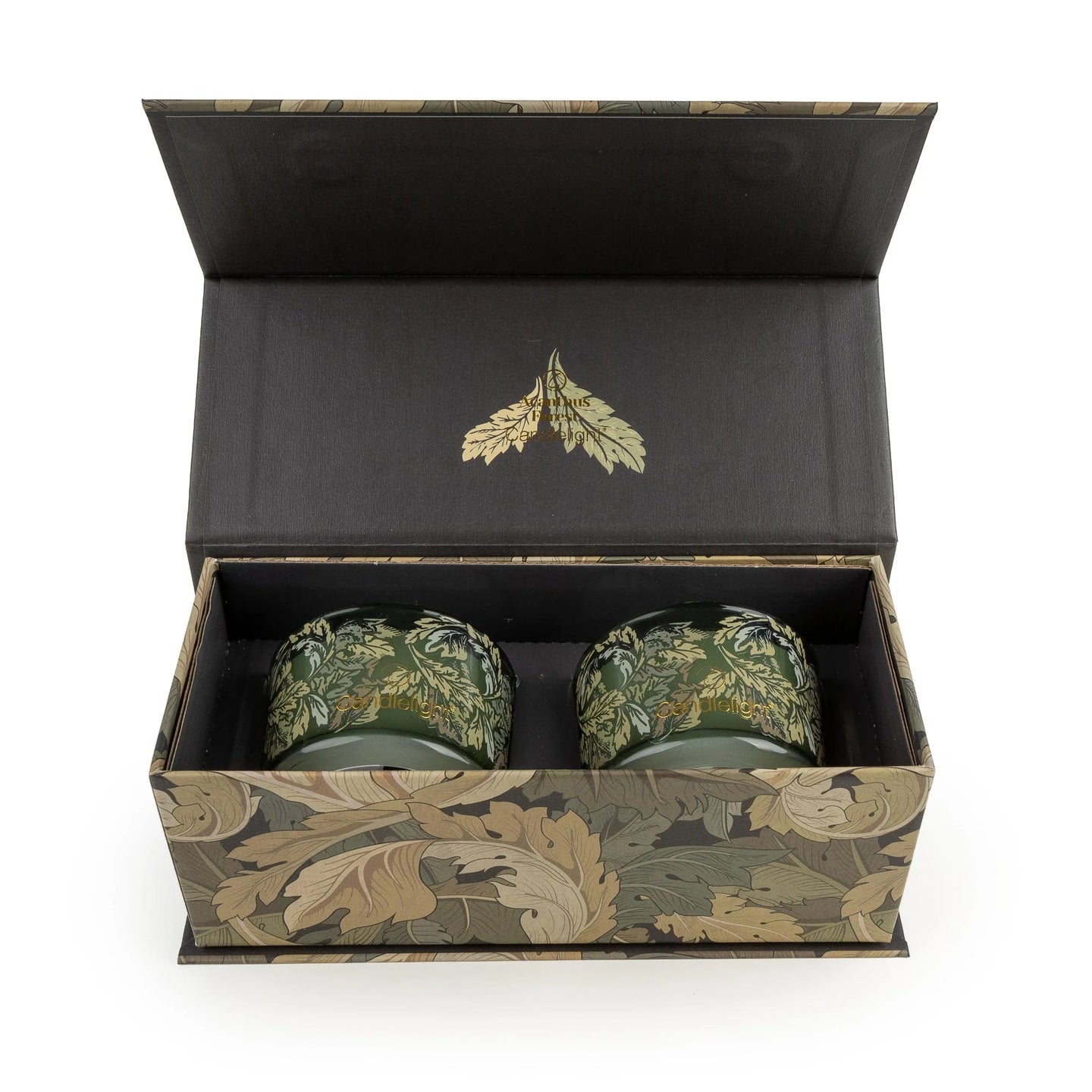 Candlelight Set of 2 Candles - Acanthus Forest