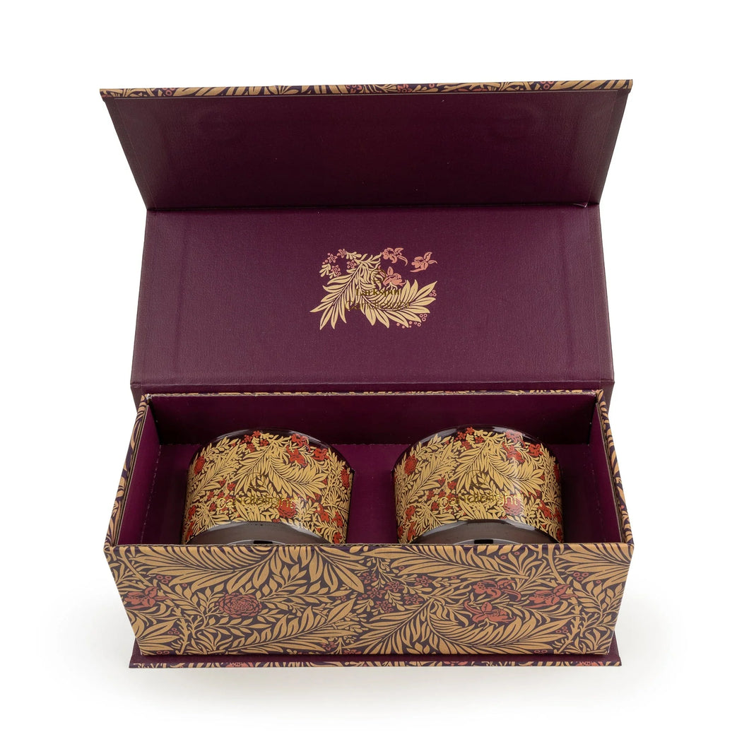 Candlelight Set of 2 Candles - Larkspur