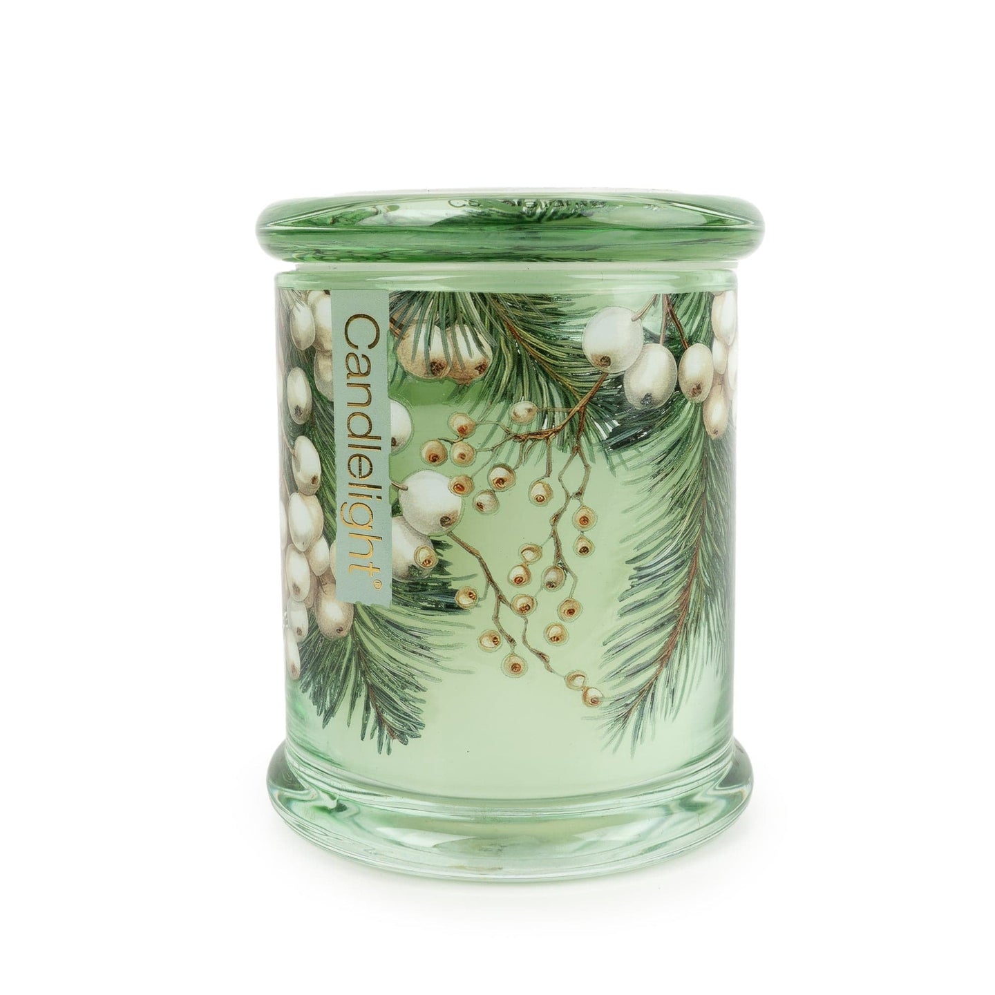 Candlelight  Large Jar Candle - Winter Fir & Mistletoe