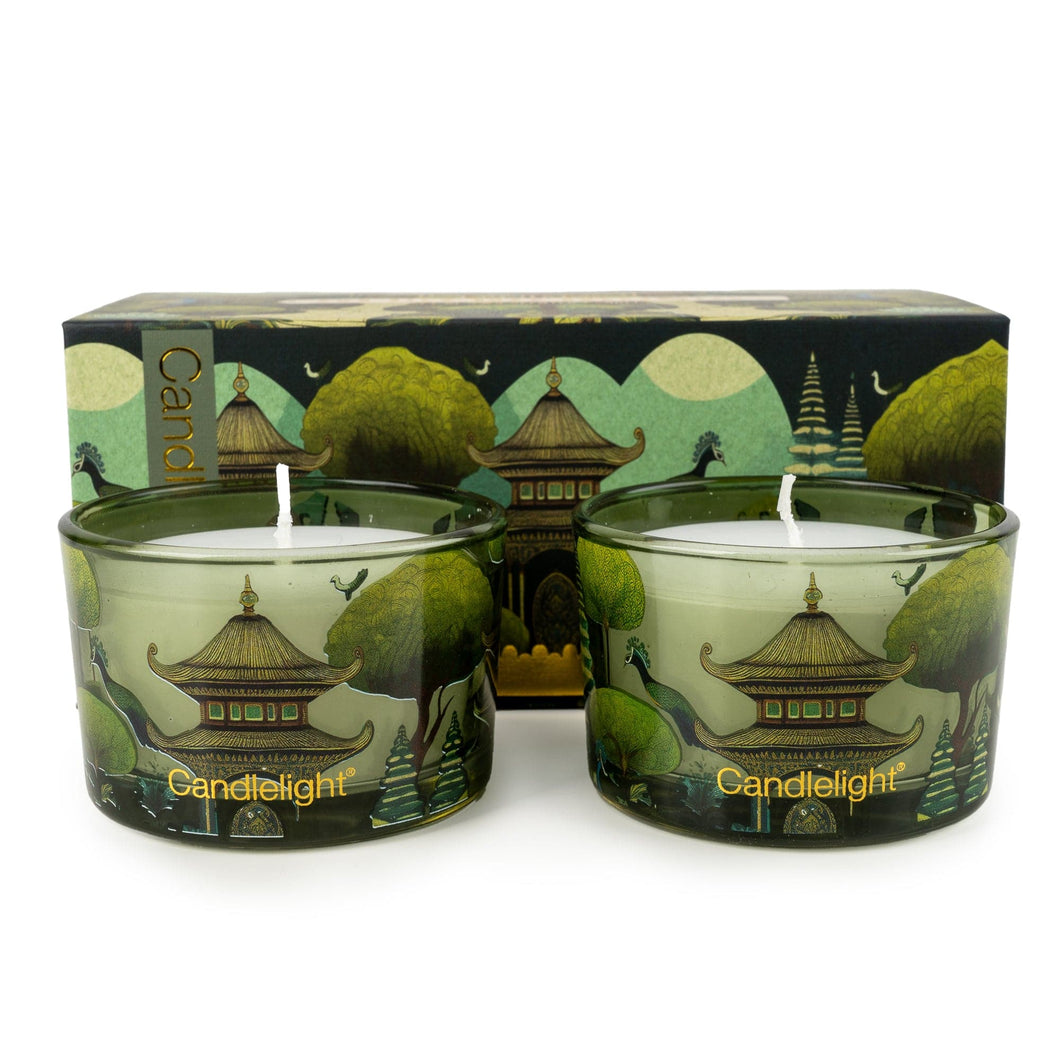 Candlelight Silk Road Collection Set of 2 Candles - Bukhara