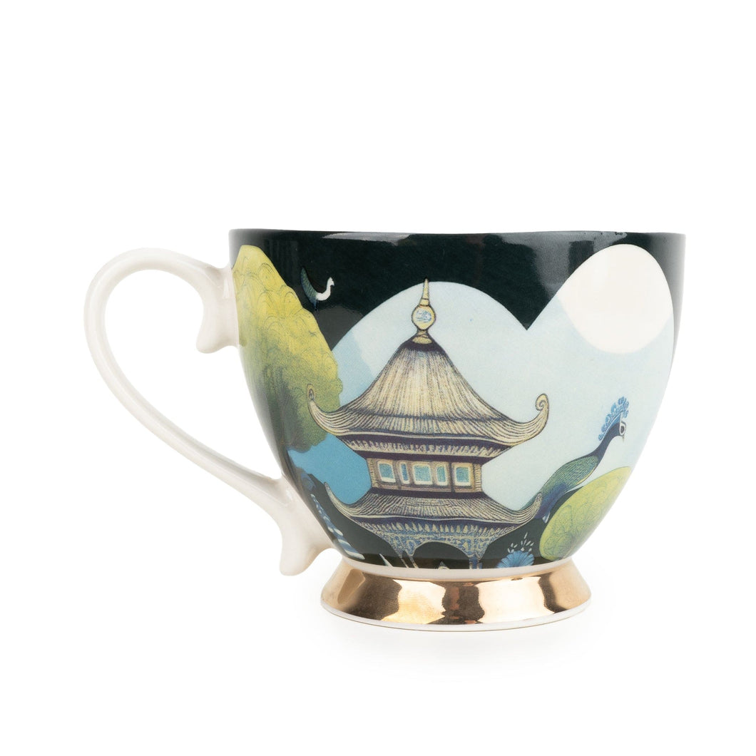 Candlelight Silk Road Collection Footed Mug - Bukhara