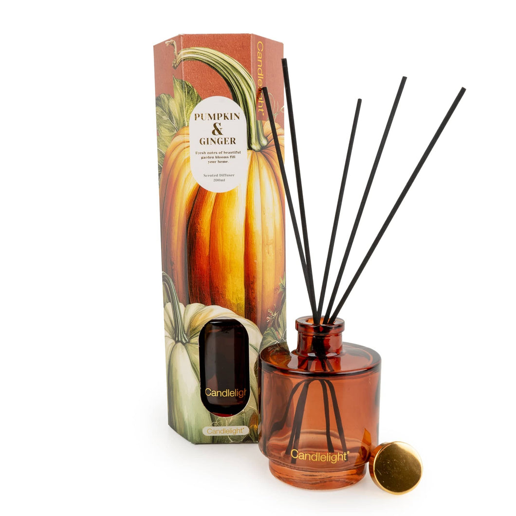 Candlelight Reed Diffuser - Pumpkin & Ginger