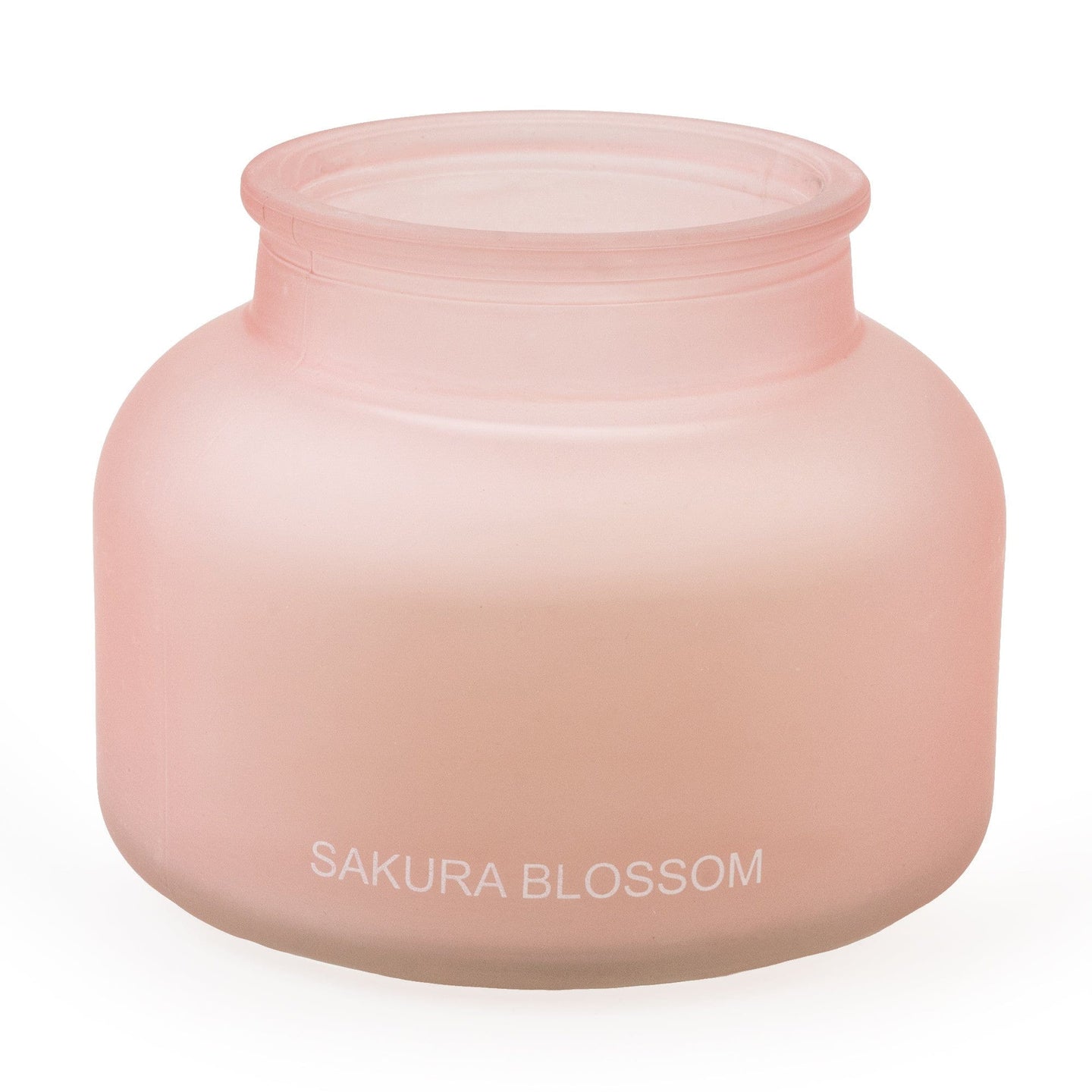 Candlelight Frosted Hues Collection Jar Candle - Sakura Blossom