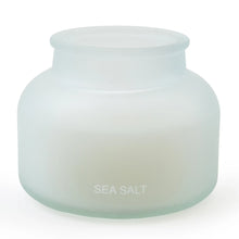 Load image into Gallery viewer, Candlelight Frosted Hues Collection Jar Candle  -Sea Salt