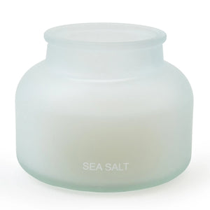 Candlelight Frosted Hues Collection Jar Candle  -Sea Salt