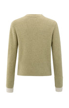 Load image into Gallery viewer, YAYA Cardigan with contrast details and V-neck