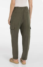 Load image into Gallery viewer, YAYA Straight Leg Cargo Trouser - Army Green