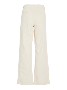 Vila Babette Wide Leg Corduroy Trouser - Birch