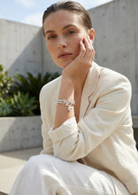 Load image into Gallery viewer, Envy Double Layered Chain Bracelet - Silver