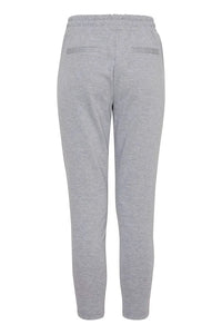 ICHI Kate Trousers - Grey Melange