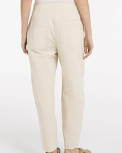 Load image into Gallery viewer, YAYA High waist barrel trousers with button detail - Warm Dust Sand