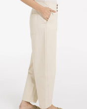 Load image into Gallery viewer, YAYA High waist barrel trousers with button detail - Warm Dust Sand