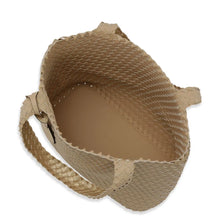 Load image into Gallery viewer, Ilse Jacobsen Reversible Braided Tote  Bag - ivory Platin