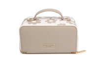 Load image into Gallery viewer, Alice Wheeler Mini Train Case - Stone Floral