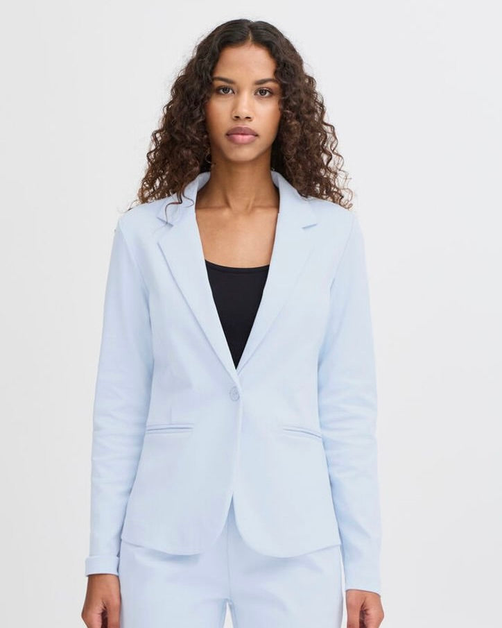 ICHI Kate Blazer - Cashmere Blue