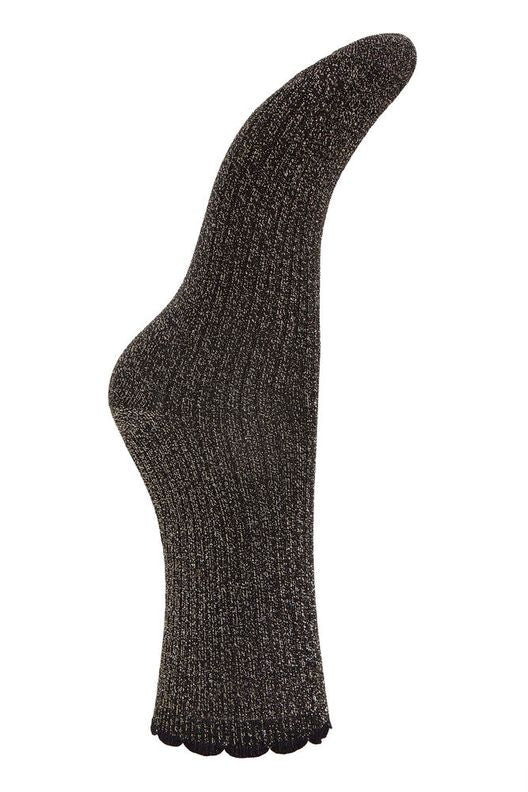 ICHI Saffi Sock - Gold Mist