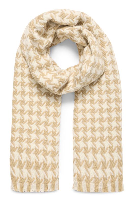 ICHI Vanjaa Scarf - Travertine