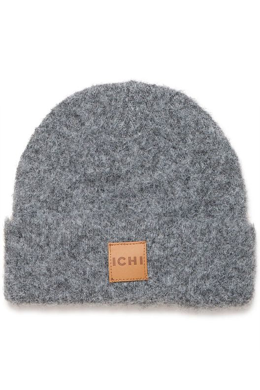 ICHI Lira Hat - Grey Melange