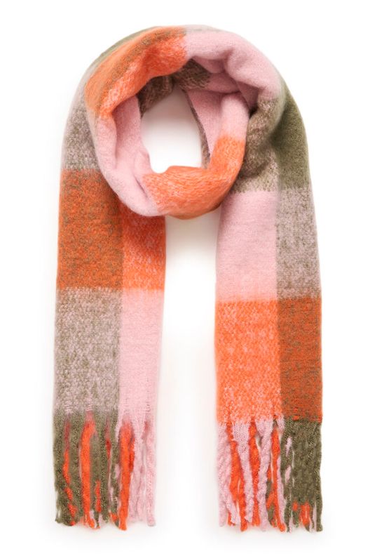 ICHI Agge Scarf - Tangerine