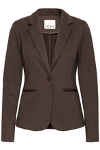 Load image into Gallery viewer, ICHI Kate Blazer - Chocolate Torte