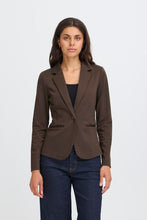 Load image into Gallery viewer, ICHI Kate Blazer - Chocolate Torte