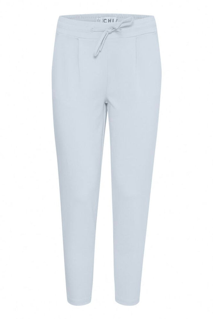 ICHI Kate Cropped Trousers - Cashmere Blue