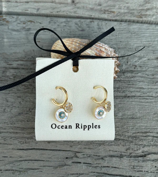 Ocean Ripples 14ct Gold Plated Ocean's Daughter Earrings