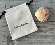 Load image into Gallery viewer, Ocean Ripples -18ct Gold Plated Multi Colour Cubic Zirconia Doughnut Earrings